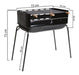 Mor Amazonas Portable Charcoal Grill for Camping 3