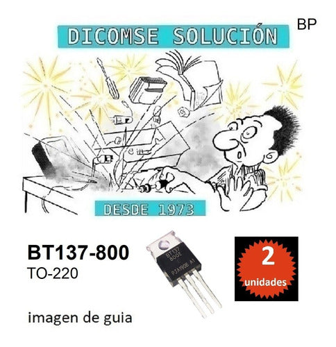 Phillips BT137-800 BT137 Triac TO220 X 2 Unidades 0