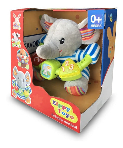 Zippy Toys Musical Plush Toy for Baby Light Sound Sharif Express 1