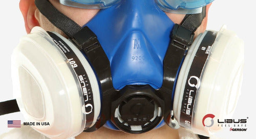 Libus Semi-Mask Respirator for Gases and Vapors - Cartridges 5