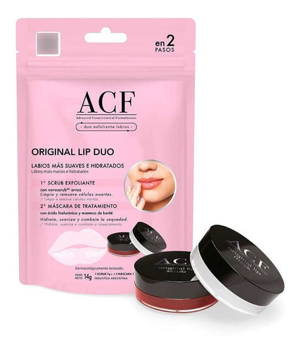 Acf Original Lip Duo Exfoliator + Lip Moisturizing Mask 0
