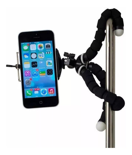 Spider Tripod Octopus 17 cm GoPro Cell Phone with Included Head 10