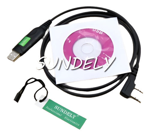 ¡nuevo! Software De Kenwood Tk-2202/tk3202 Cable De Programa 0