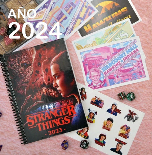 FSY Agenda Stranger Things + Postcards + Gift Stickers 0