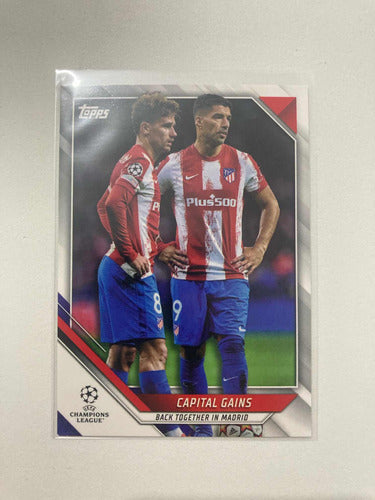 Luis Suarez Y Griezmann - Topps Uefa 2022 1