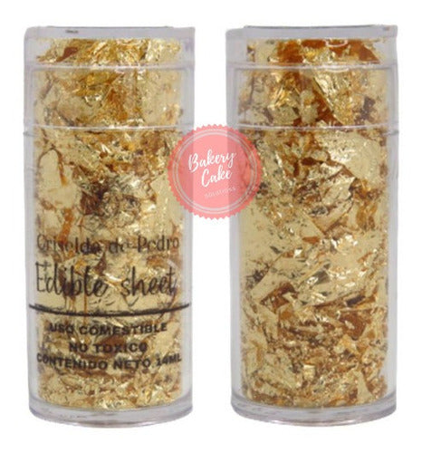 Griselda De Pedro Edible Gold Flake Paper 14 ml Bakery 0