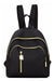 MAS Accesorios Mini Waterproof Backpack in Black with Gold 0