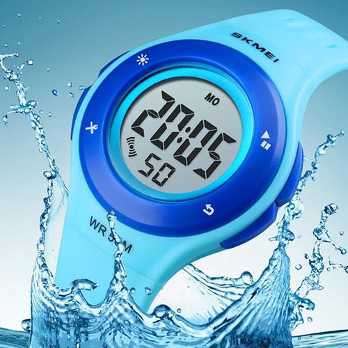 Skmei Digital Waterproof Sports Watch for Kids with Light - Model 1455 3