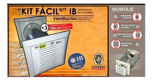 Rejilla Ventilación Kit Completo Aprob. 100cm2 X 16 Unidades 5