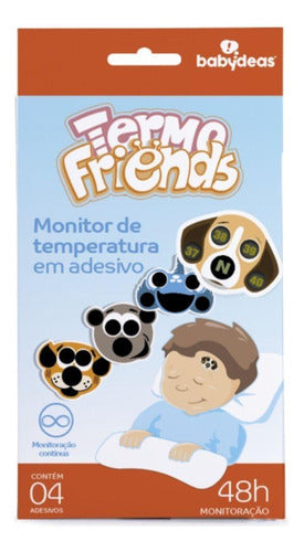 5 Termo Friends - Adesivo Medidor De Temperatura - Babydeas 1