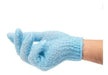 Set of 4 Exfoliating Gloves for Face and Body Shower Bath 2