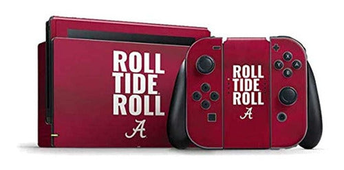 Universidad De Alabama Nintendo Interruptor Bundle Piel  Ala 0