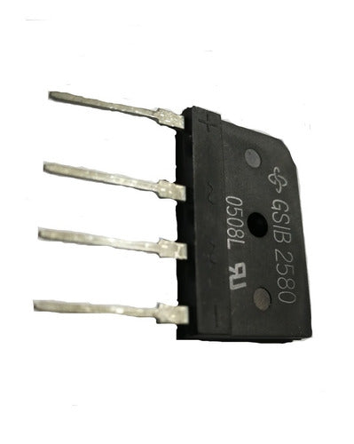 Vishay 20 Puente Rectificador De Diodos Gsib 2580 / 0508l 25a 800v 3