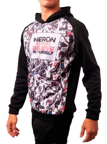 Bold and Sporty Oversized Neron Hoodie 51