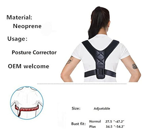 Posture Corrector Para Hombres Y 2