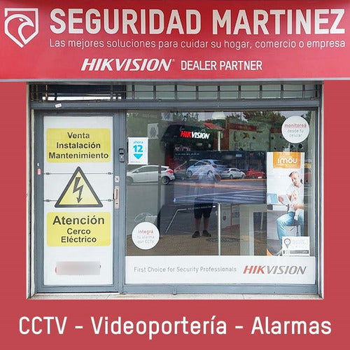 Hikvision 4CH 7204HGHI Security DVR Kit + 4 Cameras - Martinez 1