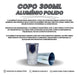 Kit 5 Copos Chopp 300ml De Alumínio Polido Super Resistente 3