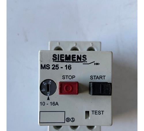 Guardamotor Siemens 3ve1 510 - 2m (ms 25-16a) 1