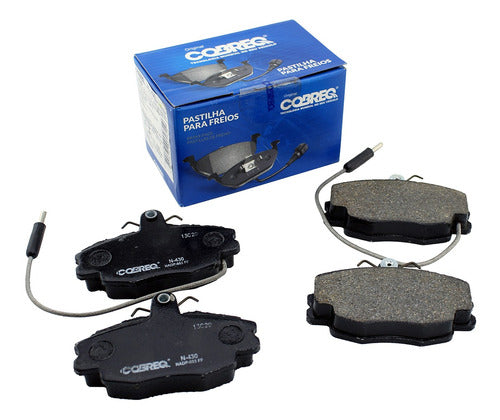 Cobreq Brake Pads for Peugeot 205 1.9 /86 Front 0