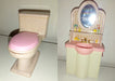 Set Muebles Barbie Baño Accesorios Original Mattel 3