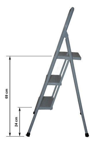 Sin Fin Escalera Metalica Sin Fin 3 Escalones 2