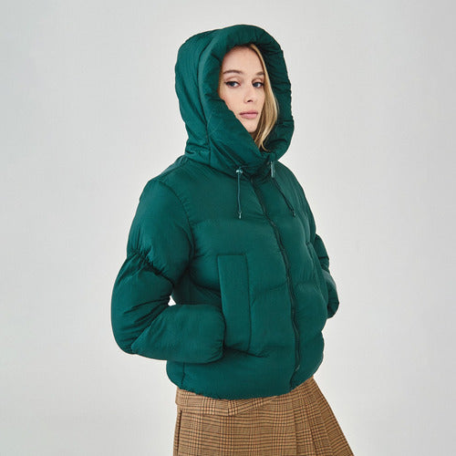 Women's Inflated Puffer Jacket with Hood Edna Parka Supply 12