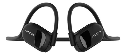 Auriculares Aiwa Conducción De Aire Color Negro 0