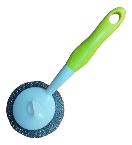 MF Shop Wire Sponge Brush for Cleaning Pots and Pans 0