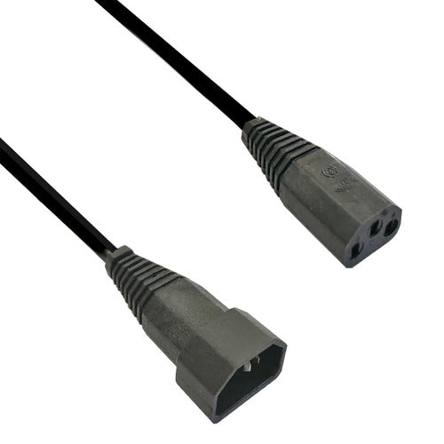 FACU Cable Power Macho A Hembra Interlock DMX 1.5m CDLT0150 0