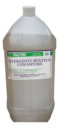 Marbe Jabón Industrial - Detergente Multiuso Con Espuma - 5 Litros 0