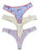Pack of 3 Piache Piu Women's Colaless Panties 0