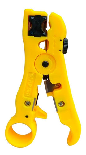 Professional Rotating Cable Stripper & Cutter for RG59/6 & RG7/11 - ja PLC3020 1