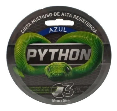 Cinta Multiusos Alta Resistencia Python Blue 48 X 9 Mm 0