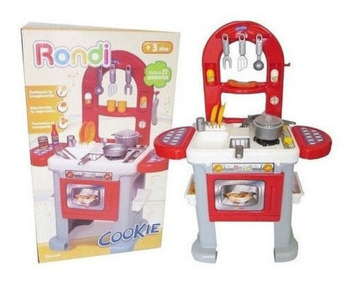 Rondi Cookie Juego De Cocina Con Accesorios {color: Gris} 0