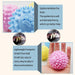 Eilin 3 Packs Spiky Balls Dog Toys Indestructible Pet Toys A 3