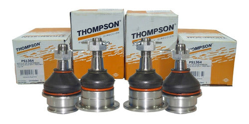 Thompson Kit X4 Rotulas Más Bujes De Barra Toyota Hilux 0