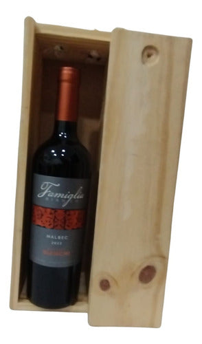 Famiglia Bianchi Vino Famiglia Bodega Bianchi + Caja De Madera Ideal Regalo 0