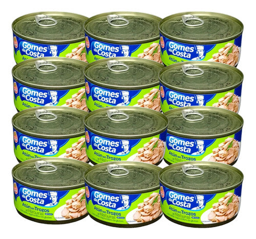 Gomes Da Costa Natural Chunk Tuna 170g X12 0