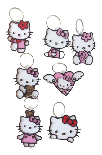 Hello Kitty 45 Souvenirs Keychain, Magnet, Pin 0