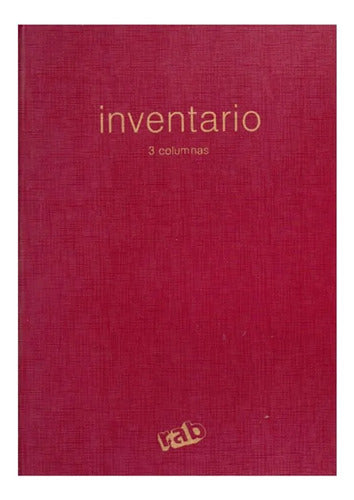 Libro Comercial Corona Inventario Rab 2m 3 Columnas Cod.2228 0