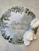 Set of 12 Paper Charger Plates + Napkin Ring 14