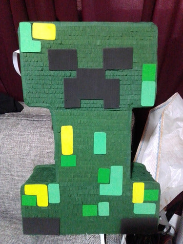 Bartola Souvenirs Creeper Minecraft Handmade Piñata 1