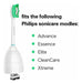 Aoremon 4 Replacement Brush Heads for Philips Sonicare Essence Elite 1