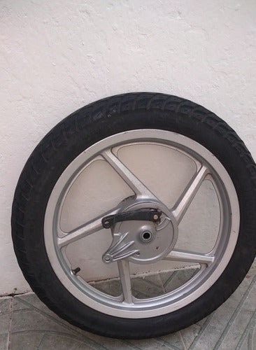 Bajaj Complete Rear Tire and Wheel 1