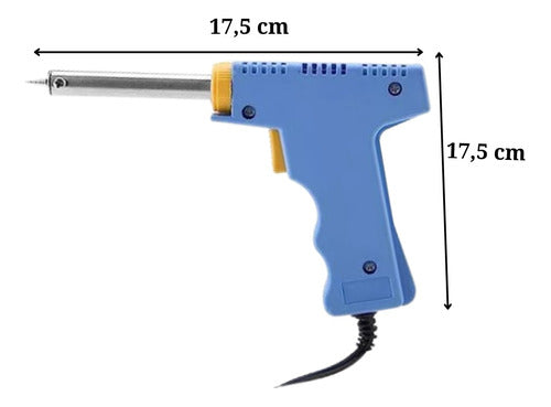 Matêzz Soldadora De Estaño Tipo Pistola Doble Temperatura 30 - 70w 1