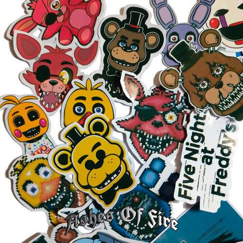 Stickers Autoadhesivos Five Nights At Freddy's Pack De 12 Ud 0