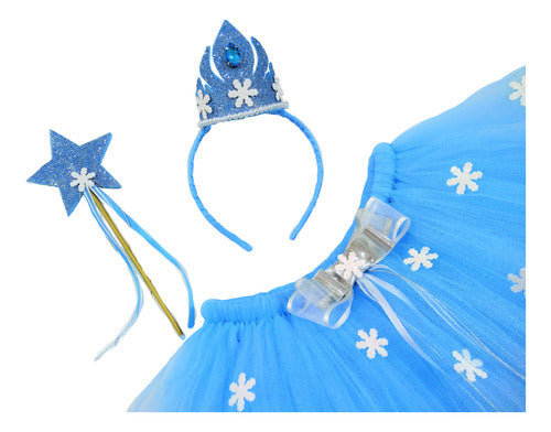 Quiti Tutu Tutu Princesa Frozen Talle Medium 0