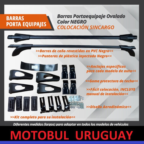 Citroën Barras Portaequipaje Citroen C3 Importa Motobul Uruguay 1