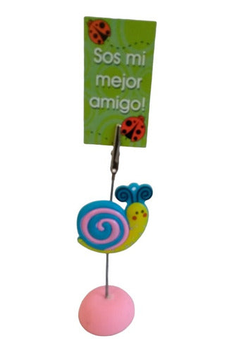 Dia Del Amigo Porta Tarjeta O Foto Con Cartel Armonyshop 1