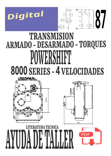 Dana Spicer 8000 Powershift Transmission 4-Speed Series 1